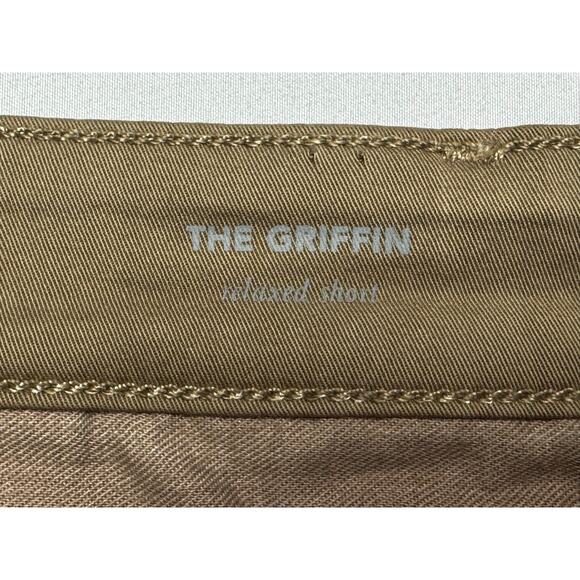 AG Adriano Goldschmied Men's The Griffin Relaxed Tan Chino Short - 40R (41x10.5) - Picture 5 of 6